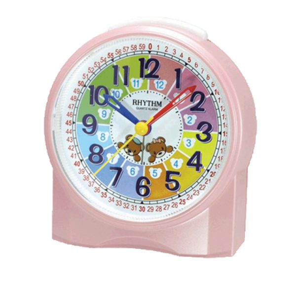 Rhythm Study Alarm Pink