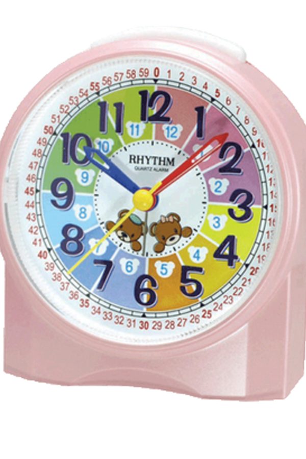 Rhythm Study Alarm Pink